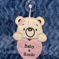 Cartello auto baby a bordo 