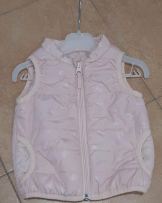 giubbino gilet senza maniche Prenatal neonata 3-6