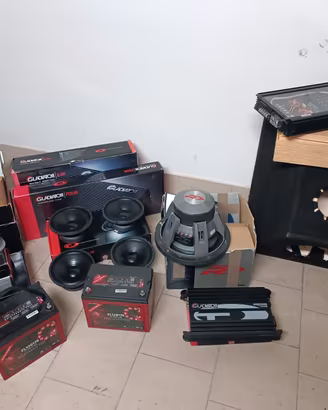 materiale car audio 