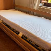 Materasso in gommapiuma ad una piazza