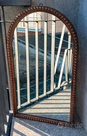specchio cornice in legno