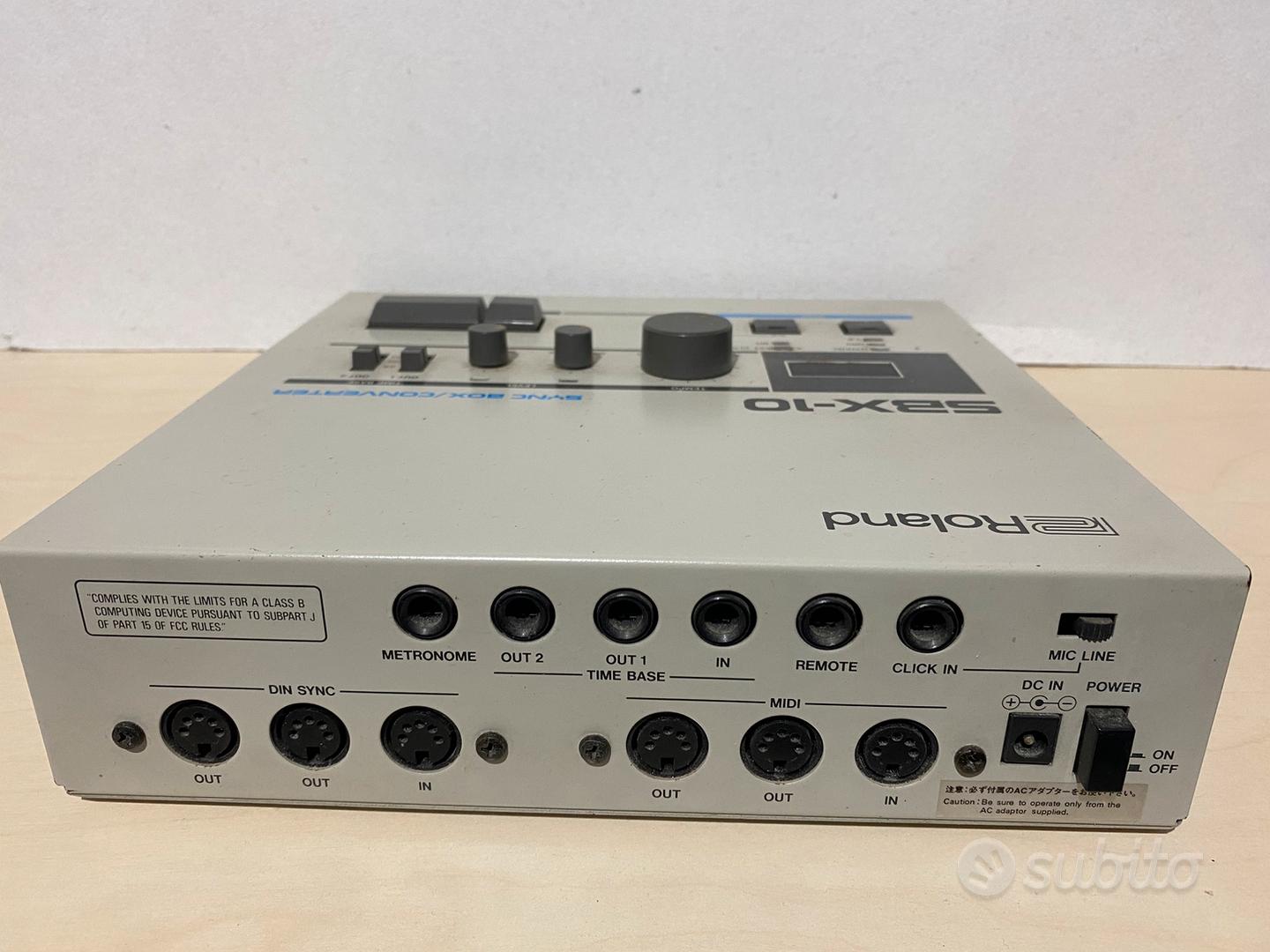 Roland SBX-10 Sync Box / Converter - Audio/Video In vendita a Siena