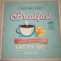 Quadro canvas vintage food