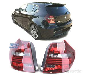 FANALI BMW E81 E87 LCI 07-11 ROSSO AFFUMICATO
