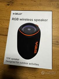 Cassa Bluetooth Celly Aura 10w