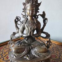 Statua buddhista tibetana
