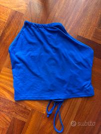 Top blu elettrico