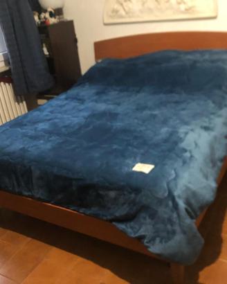 Letto matrimoniale completo + materasso  Eminflex