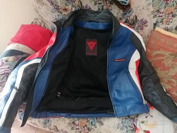 giubbotto pelle uomo moto 