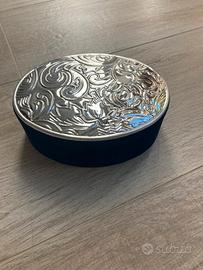 Portagioie in velluto e argento 925