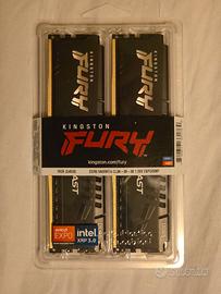 Memoria Ram 16GB DDR5 Kingston Fury nuova