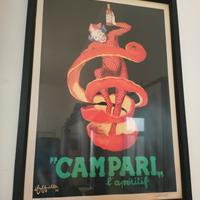 Quadro pubblicità Campari
