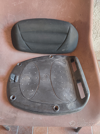 Piastra GIVI e poggia schiena