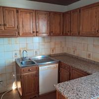 Cucina con lavastoviglie nuova