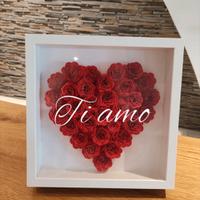 Shadowbox cuore San Valentino
