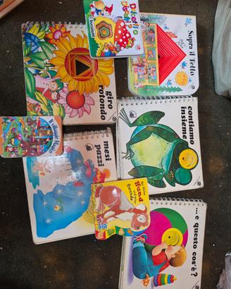 Lotto 7 Libri Cartonati