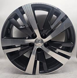 4 cerchi lega peugeot 3008 5008 r18 lt4447