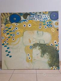 Quadro tela Klimt mamma con bambino Ikea