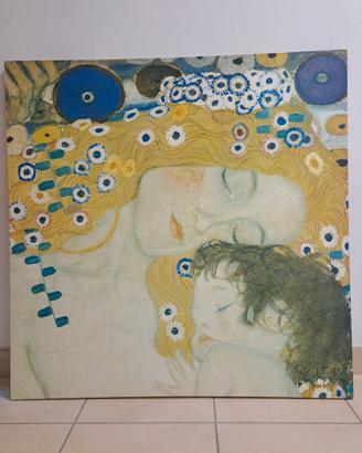 Quadro tela Klimt mamma con bambino Ikea