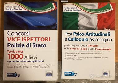 Libri concorso polizia e forze armate
