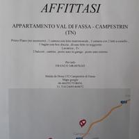 Campestrin di Fassa appartamento