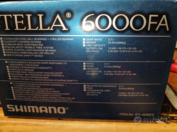 Shimano stella 6000 Fa