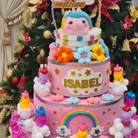 torta scenografica unicorno