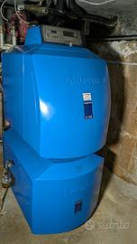 Caldaia a gasolio Logano G125 con bruciatore