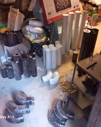 Tubi stufa a legna smaltati