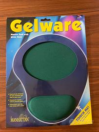 Gelware mouse pad con gel poggiapolso  Verde