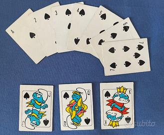 Mini Mazzo di Carte “Puffi” Corriere dei Piccoli