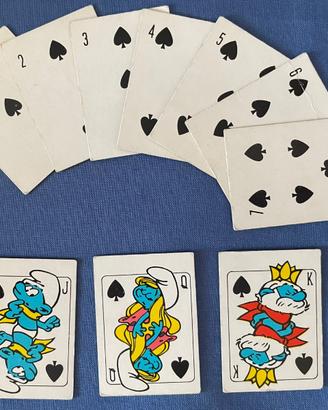 Mini Mazzo di Carte “Puffi” Corriere dei Piccoli