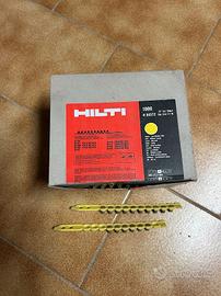 chiodi  e colpi innesco per chiodatrice Hilty