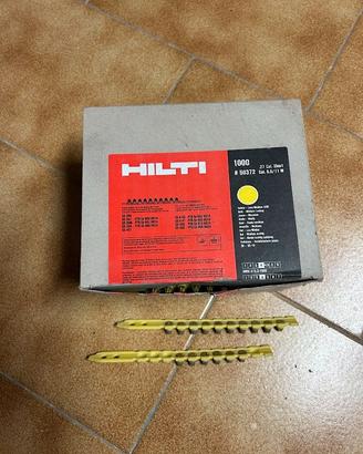 chiodi  e colpi innesco per chiodatrice Hilty