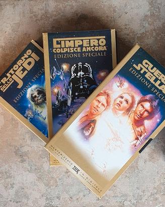 trilogia star wars edizione speciale