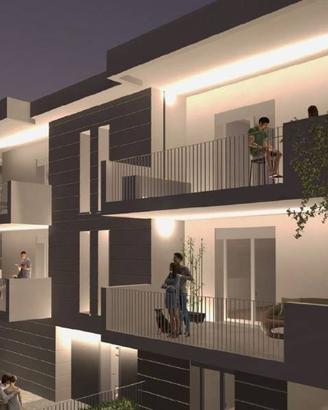 Appartamento di 111 m² con 3 locali e box auto a N