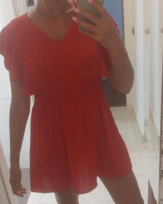 Abito rosso corto