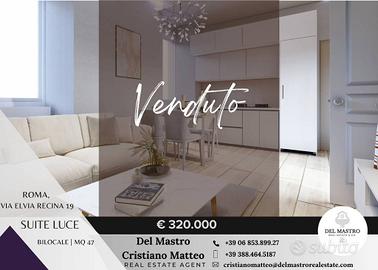 Appartamento di 47 m² con 2 locali a Roma