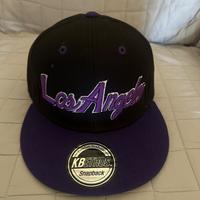 Cappello SnapBack Los Angeles Nero viola