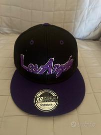 Cappello SnapBack Los Angeles Nero viola