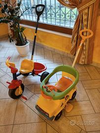 Triciclo e macchinina bambini
