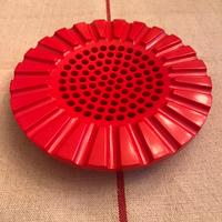 Posacenere Kartell rosso-icona del design italiano