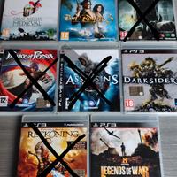 Lotto giochi PlayStation3 PS3