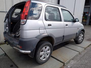RICAMBI PER DAIHATSU TERIOS 1° SERIE 1.3 16V 4WD S