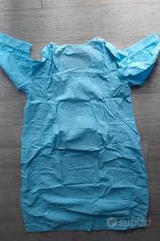 vestito lungo celeste nuovo
