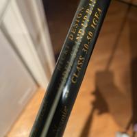 Canna normic 30/50 lb con mulinello tld shimano 50