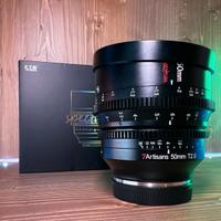 7Artisans 50mm T2.0 Cine – Obiettivo manuale nuovo