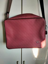 Borsa YNOT Milano tracolla messenger borgogna