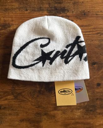 Cappello beanie corteiz bianco e nero