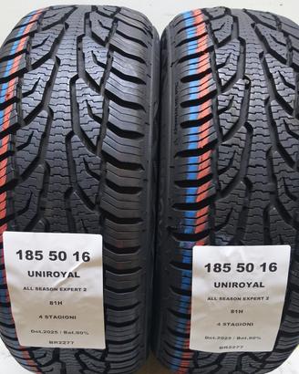 2 GOMME 185 50 16 UNIROYAL BR2277